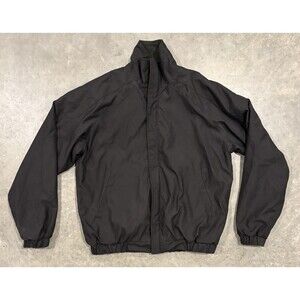 Pendleton Full Zip Fleece Lined Jacket Mens Medium Black Soft Shell